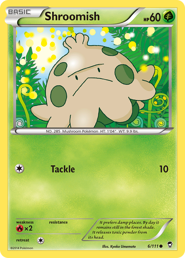 Shroomish - Furious Fists SET-6