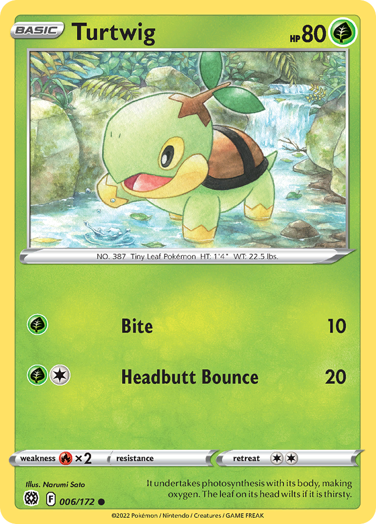 Turtwig - Brilliant Stars SET-6