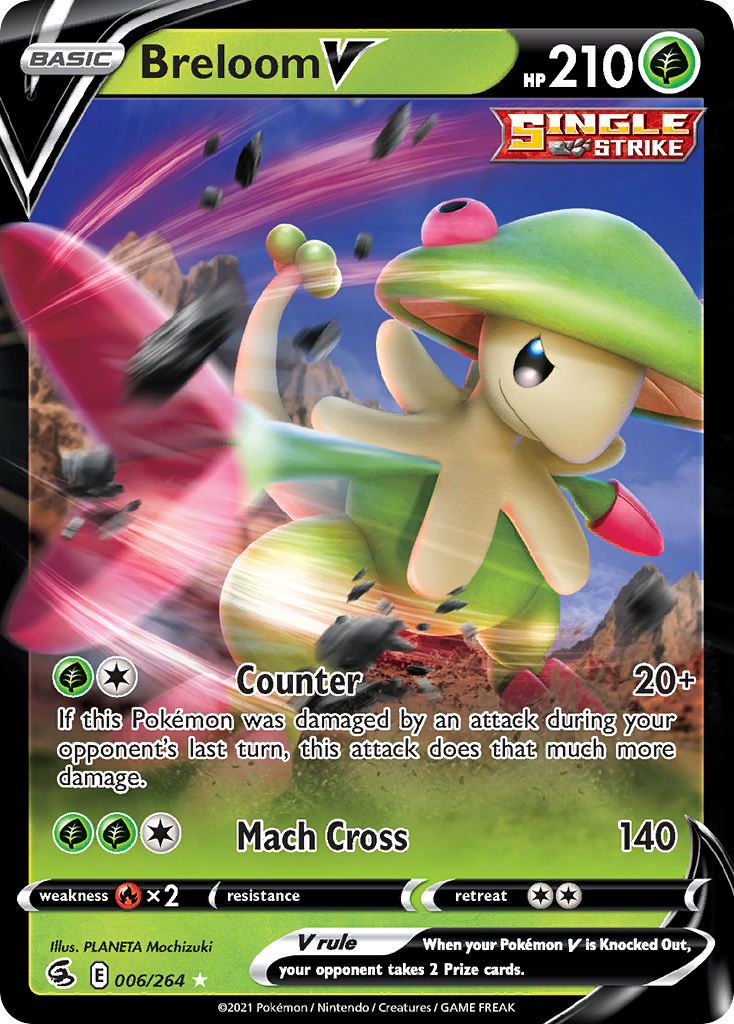 Breloom V - Fusion Strike SET-6