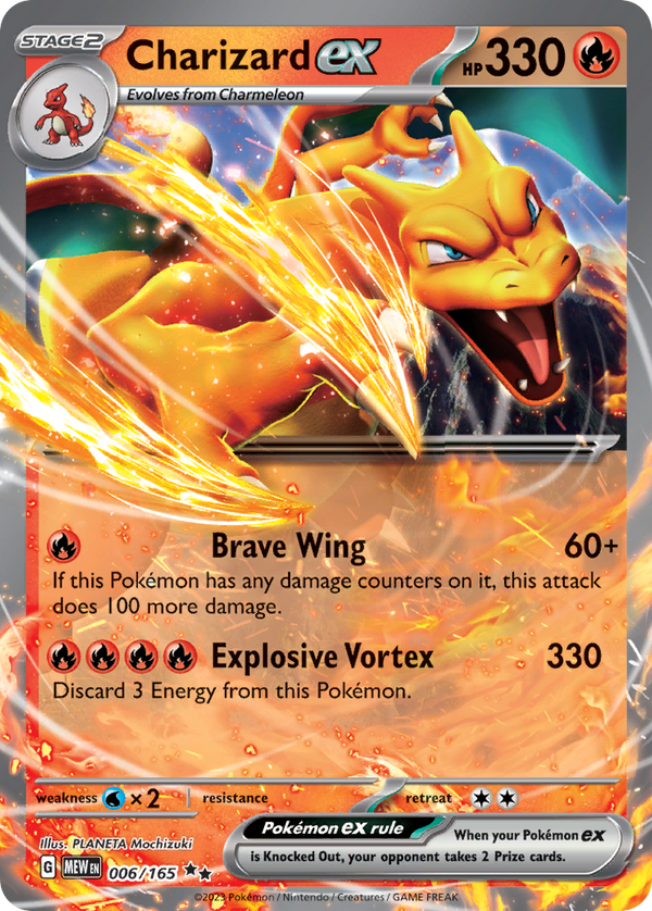Charizard EX - 151 SET-6