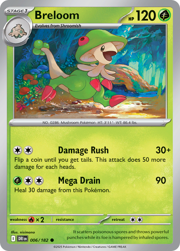 Breloom - Destined Rivals SET-6