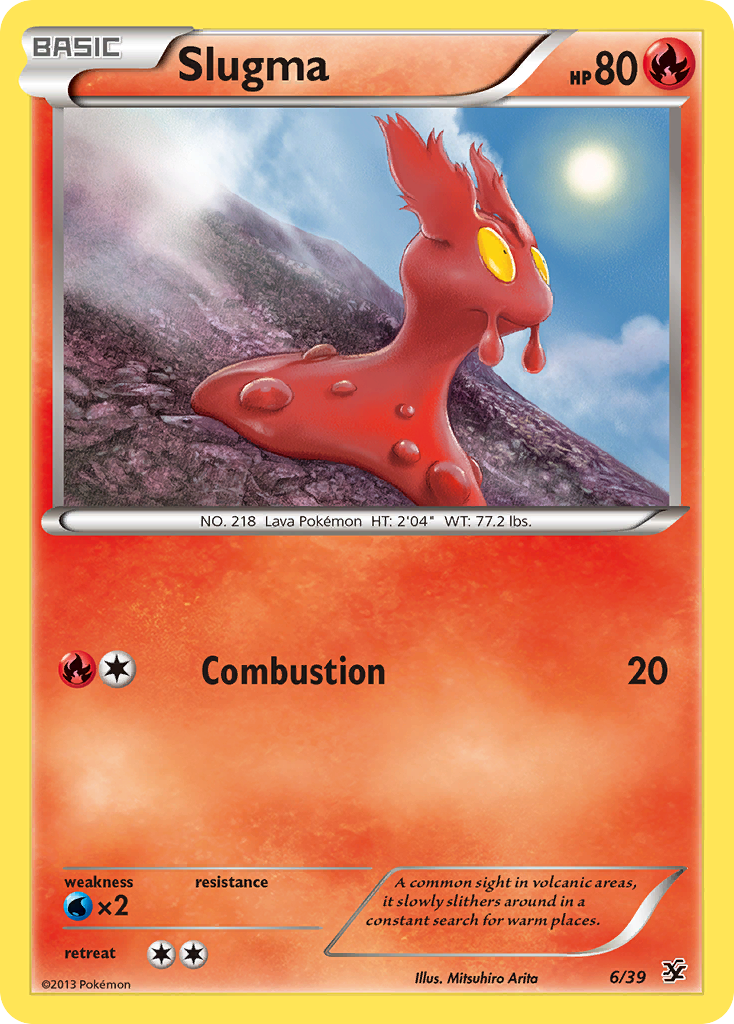 Slugma - Kalos Starter Set SET-6