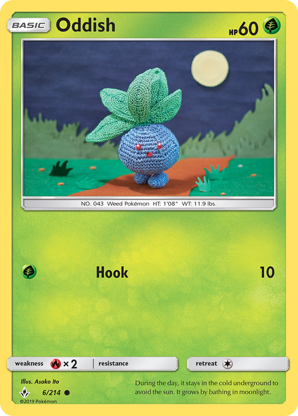 Oddish - Unbroken Bonds SET-6