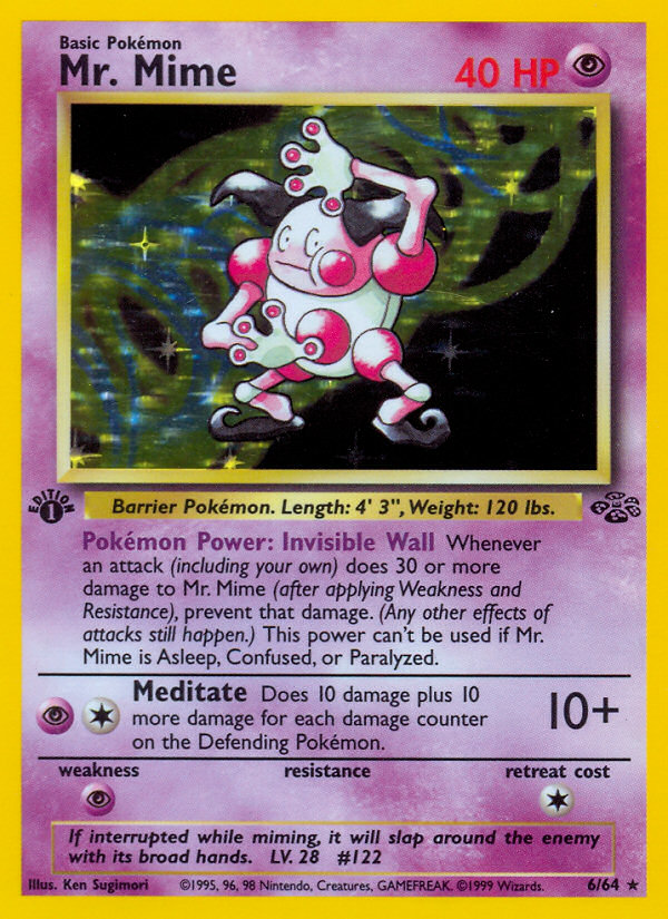 Mr. Mime - Jungle SET-6