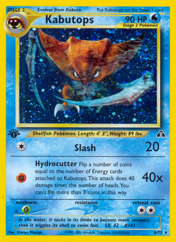 Kabutops - Neo Discovery SET-6