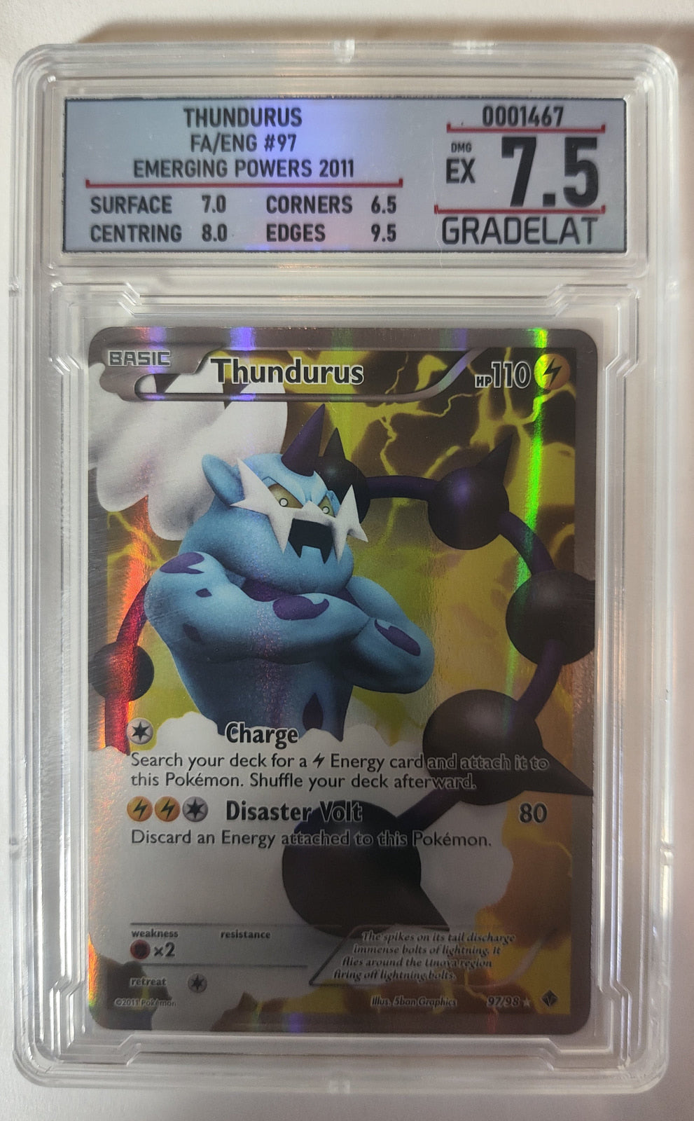 Thundurus Emerging Powers SET-97 — imagen del vendedor