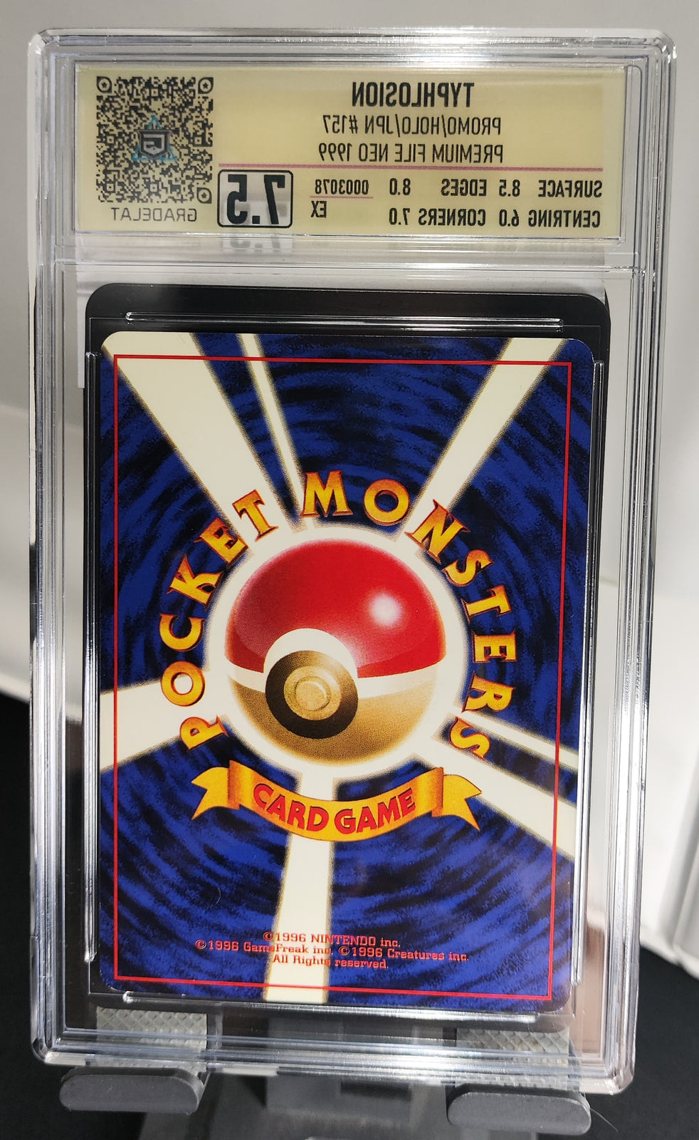 Typhlosion - Neo Premium File - SET 157 — imagen del vendedor