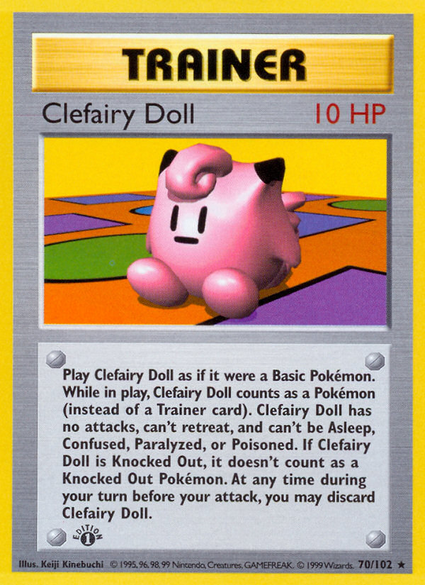 Clefairy Doll - Base SET-70