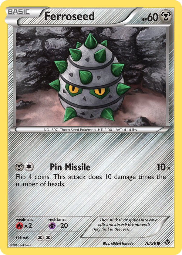 Ferroseed - Emerging Powers SET-70
