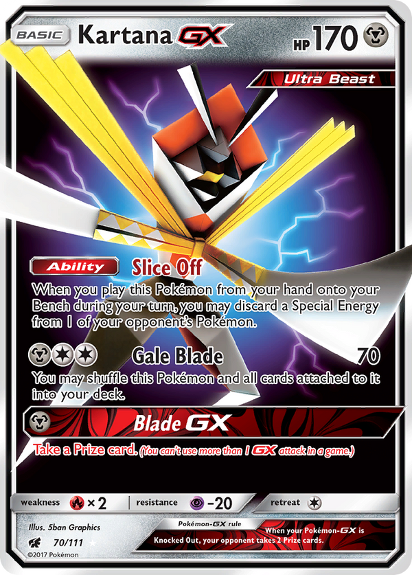 Kartana-GX - Crimson Invasion SET-70