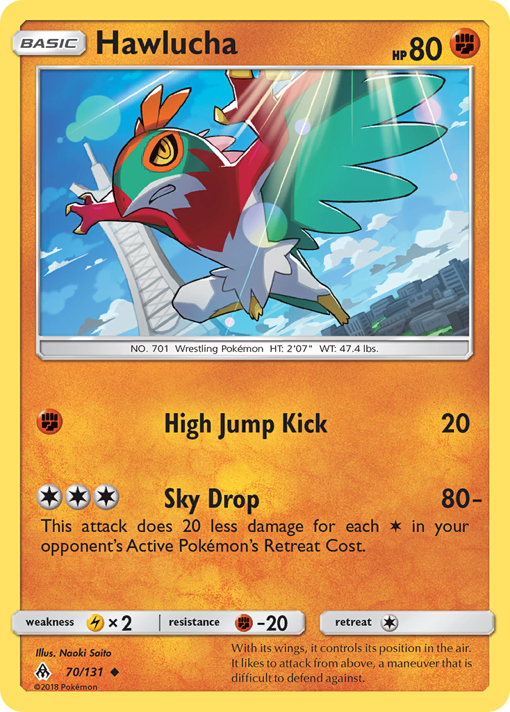 Hawlucha - Forbidden Light SET-70