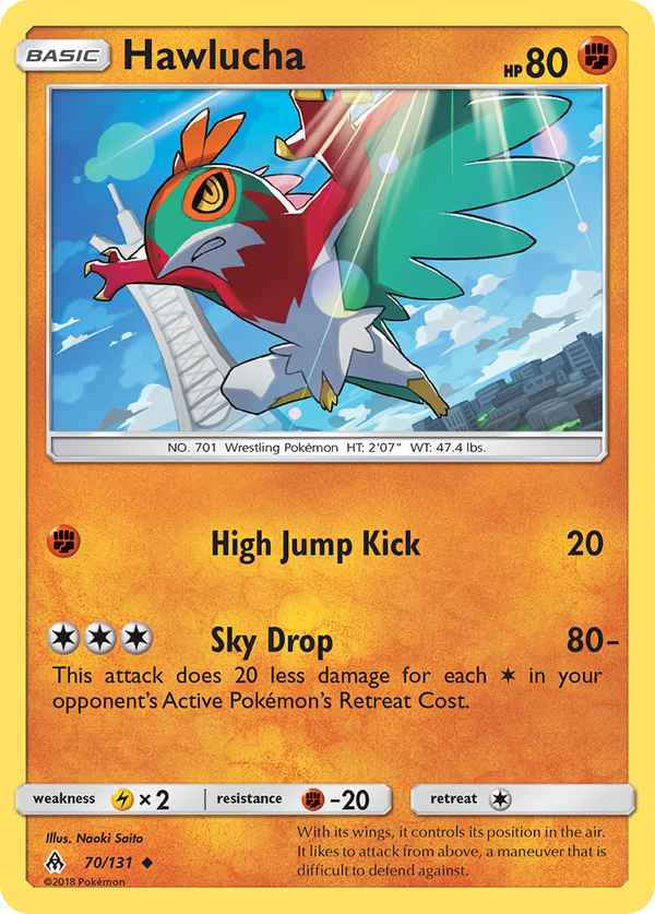 Hawlucha - Forbidden Light SET-70