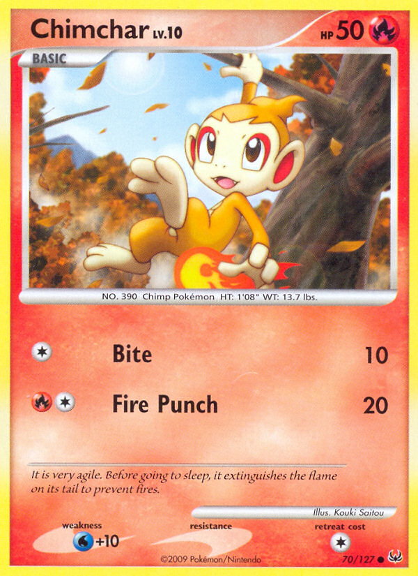 Chimchar - Platinum SET-70