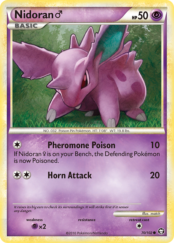 Nidoran ? - HS Triumphant SET-70