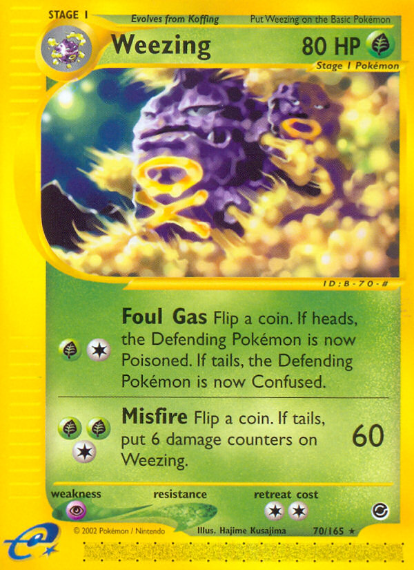 Weezing - Expedition Base Set SET-70