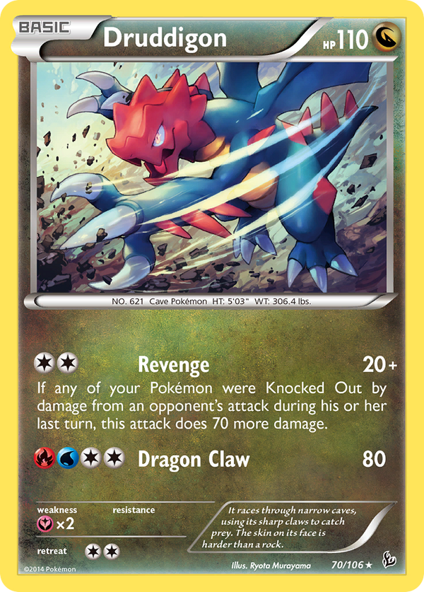 Druddigon - Flashfire SET-70