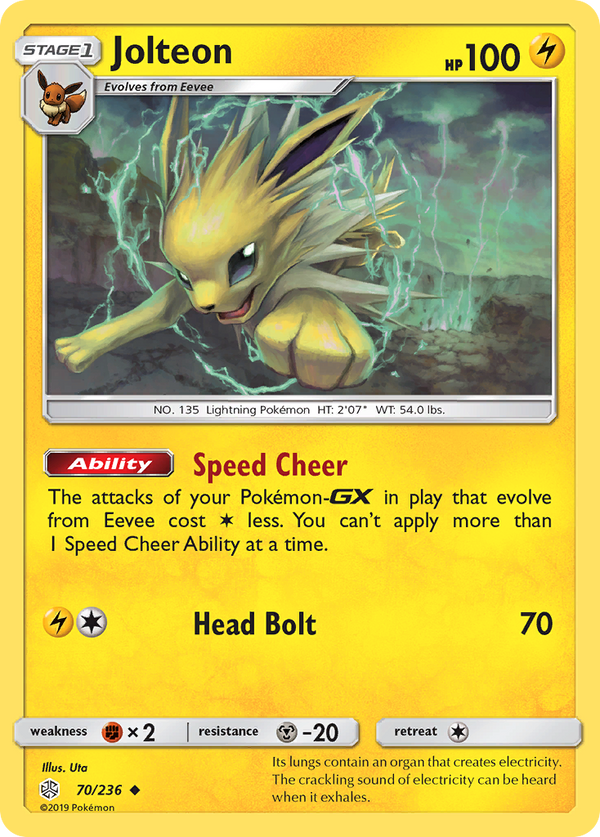 Jolteon - Cosmic Eclipse SET-70