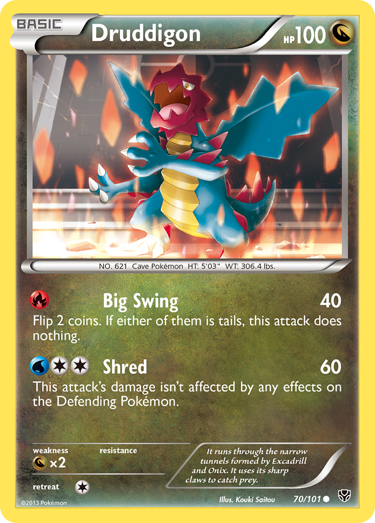 Druddigon - Plasma Blast SET-70