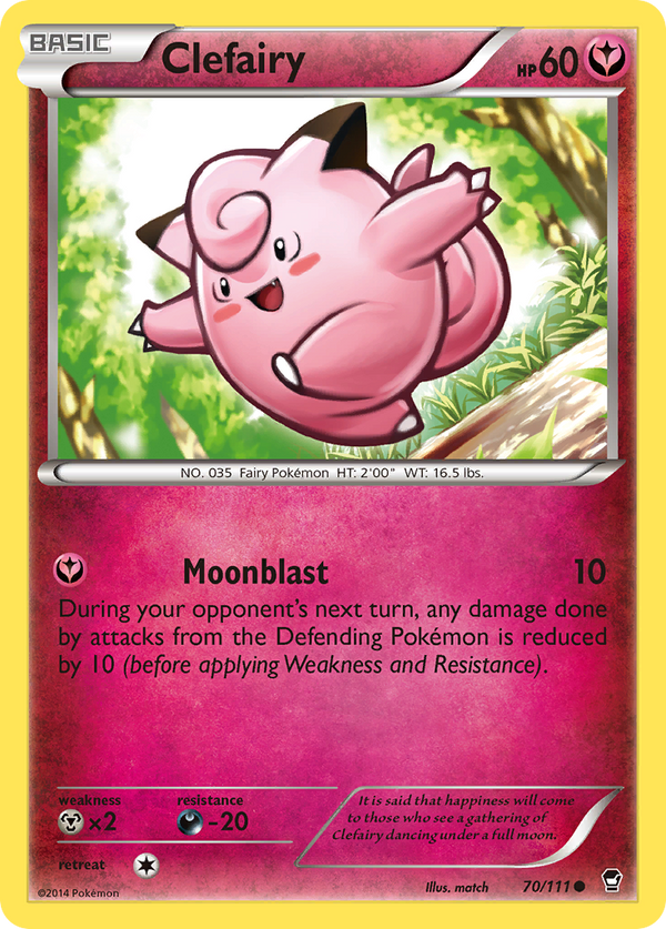Clefairy - Furious Fists SET-70