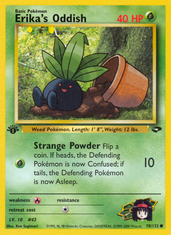 Erika's Oddish - Gym Challenge SET-70