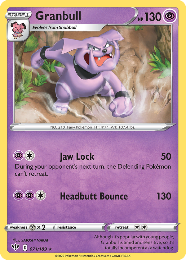 Granbull - Darkness Ablaze SET-71