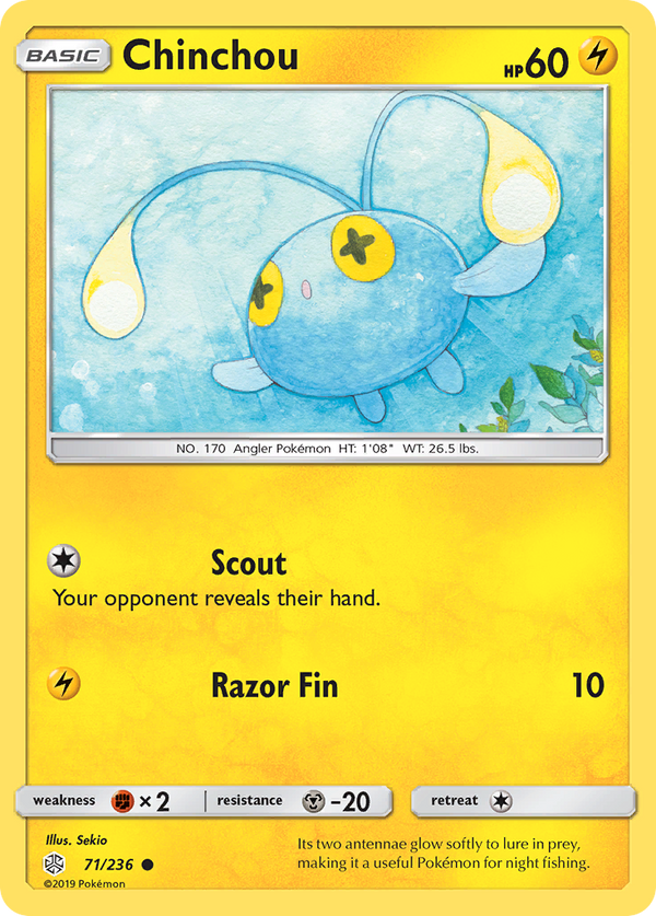 Chinchou - Cosmic Eclipse SET-71