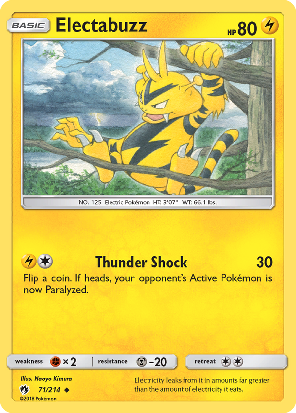 Electabuzz - Lost Thunder SET-71