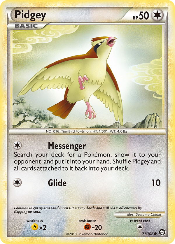 Pidgey - HS Triumphant SET-71