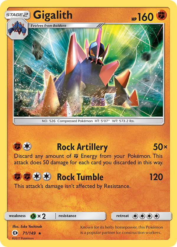 Gigalith - Sun & Moon SET-71