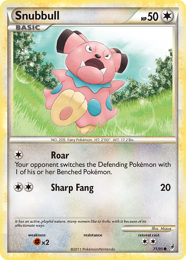 Snubbull - Call of Legends SET-71