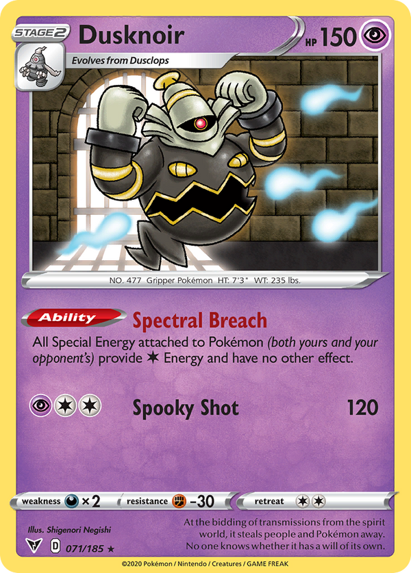Dusknoir - Vivid Voltage SET-71