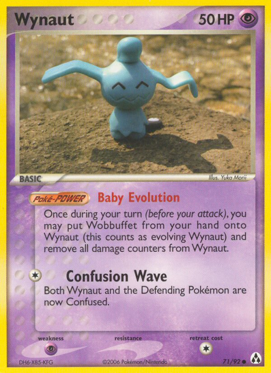 Wynaut (Legend Maker SET) (Pokémon) (Basic) (Psychic) (HP: 50) (Common) (PKM Legend Maker SET-69)