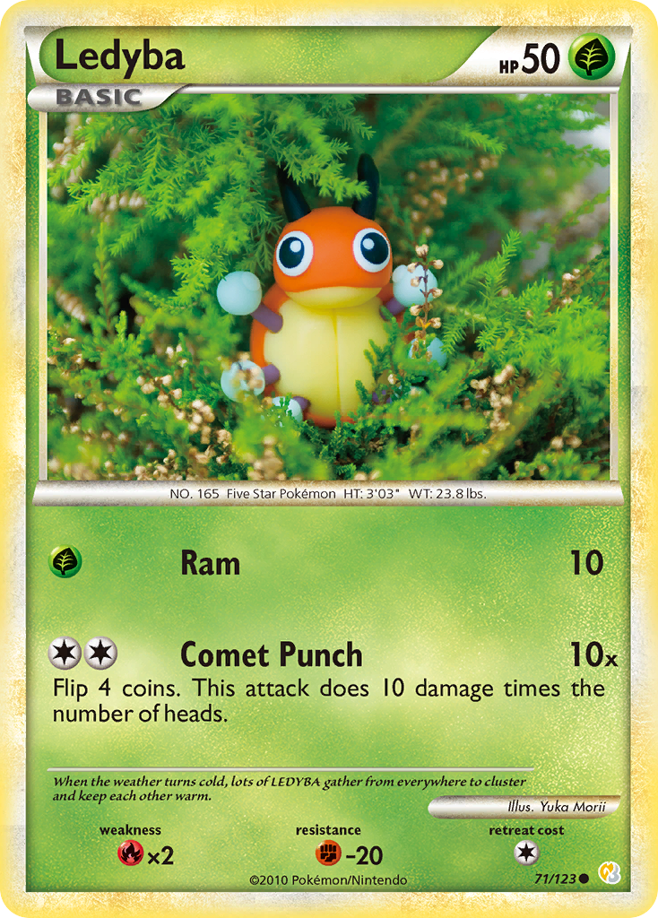 Ledyba - HeartGold & SoulSilver SET-71