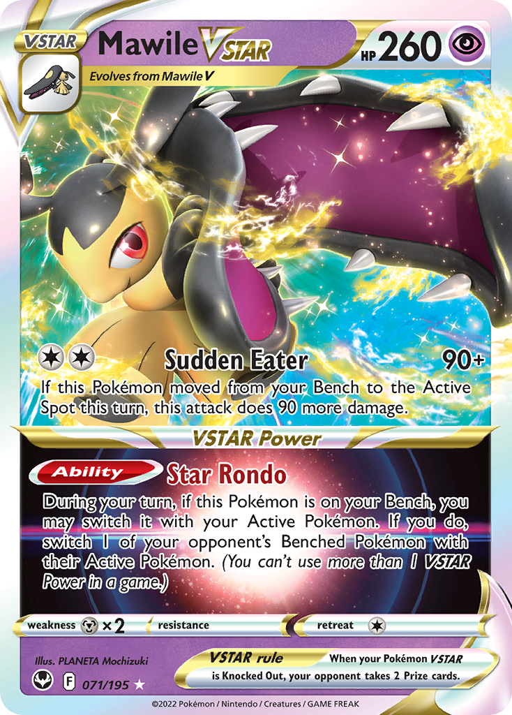 Mawile VSTAR - Silver Tempest SET-71