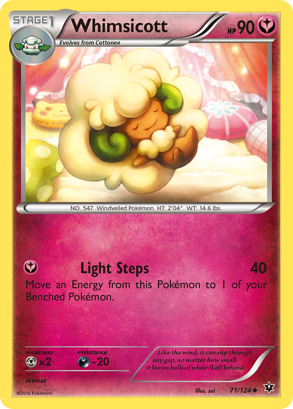 Whimsicott - Fates Collide SET-71