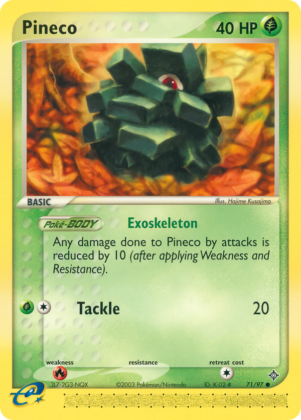 Pineco - Dragon SET-71