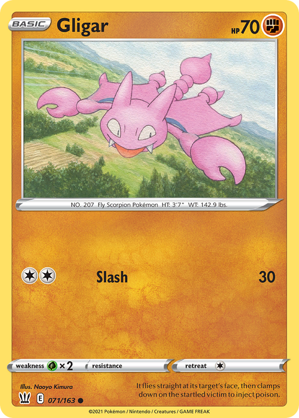 Gligar - Battle Styles SET-71