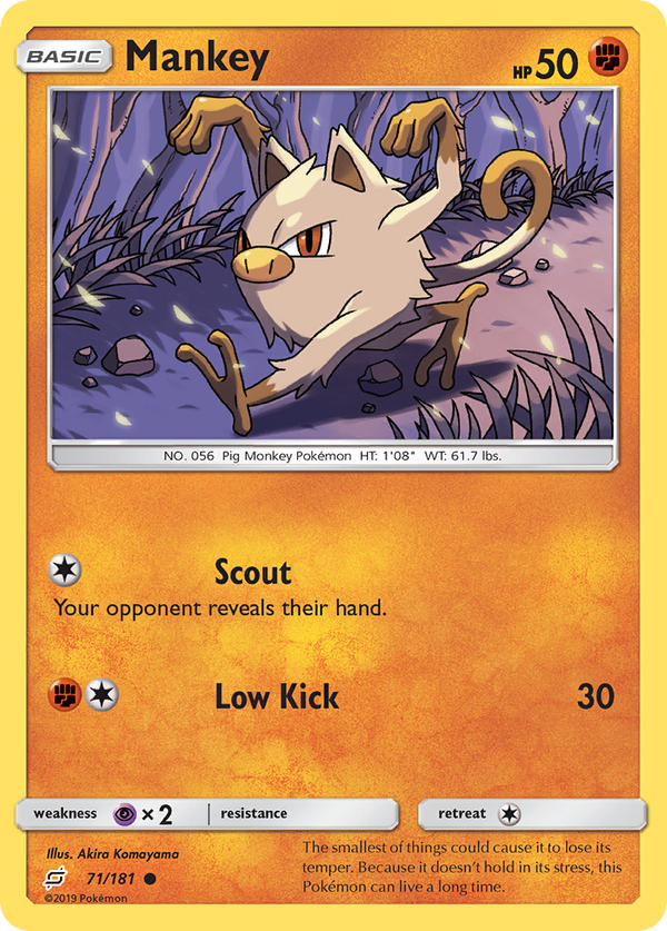Mankey - Team Up SET-71