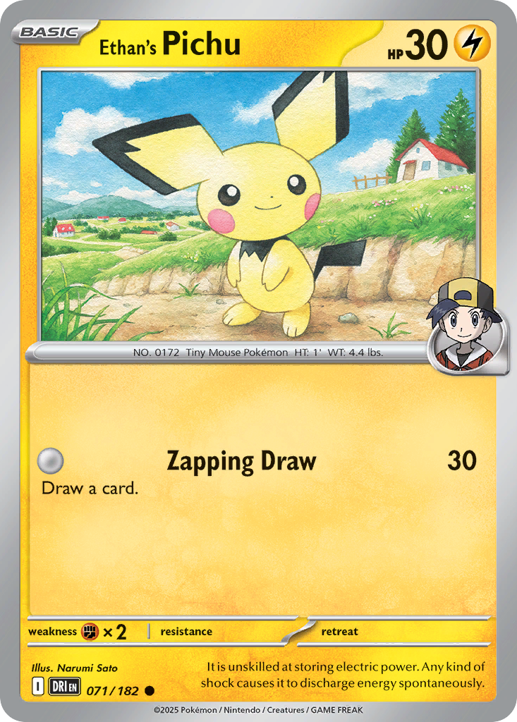 Ethan's Pichu - Destined Rivals SET-71