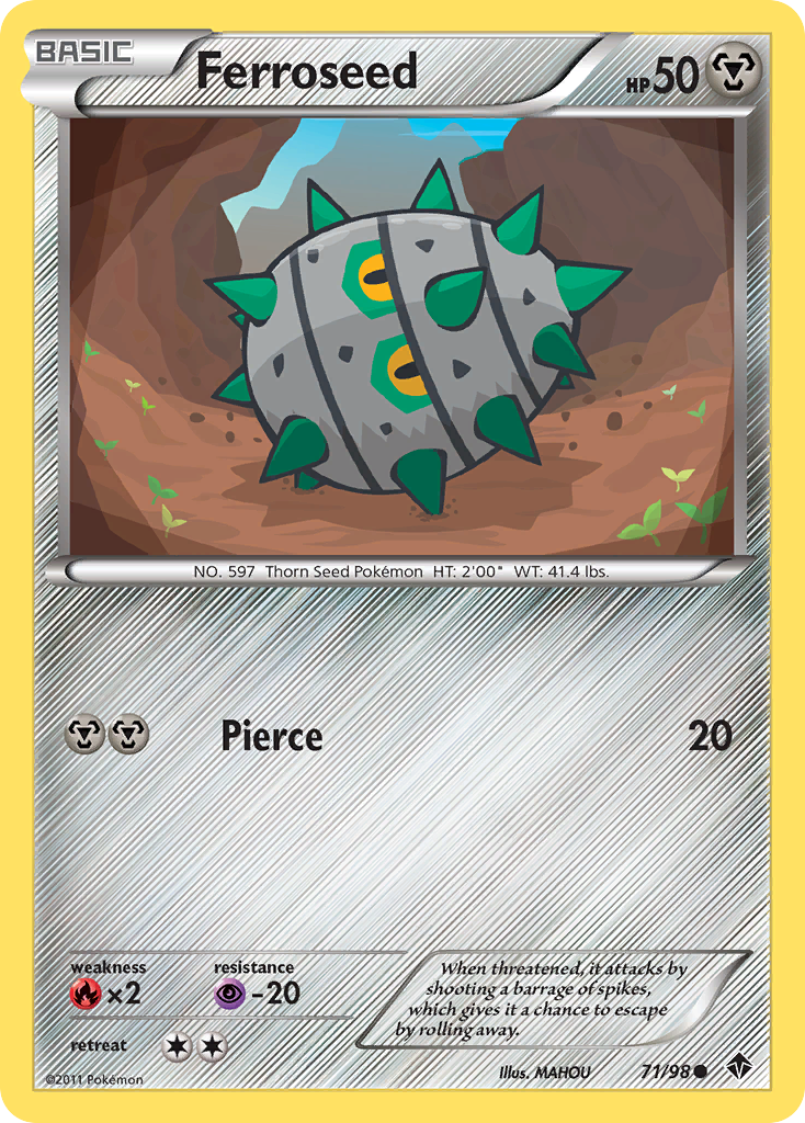 Ferroseed - Emerging Powers SET-71