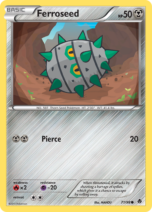Ferroseed - Emerging Powers SET-71