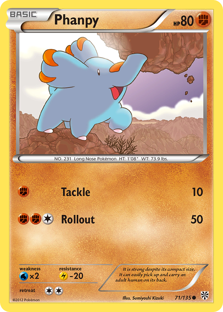 Phanpy - Plasma Storm SET-71