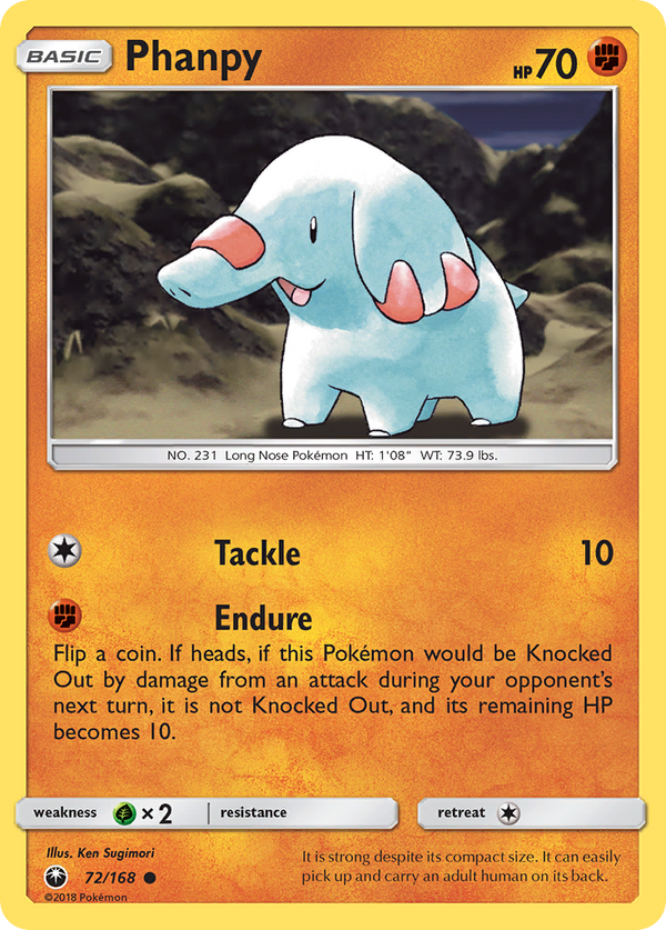 Phanpy - Celestial Storm SET-72