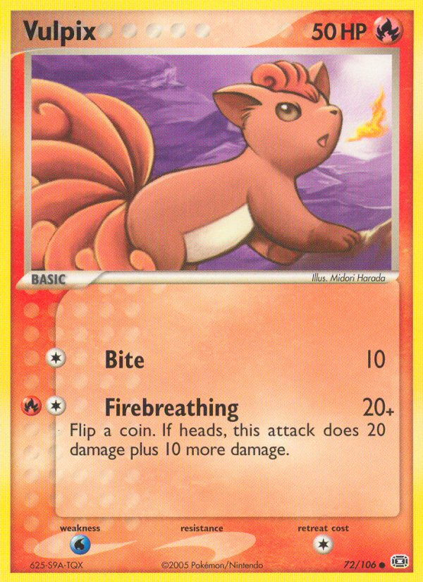 Vulpix - Emerald SET-72