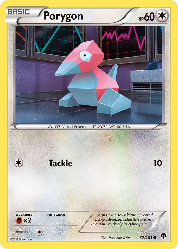 Porygon - Plasma Blast SET-72