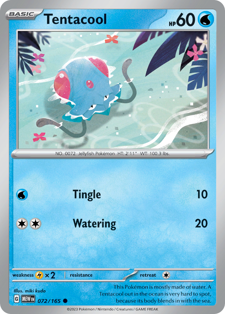 Tentacool - 151 SET-72