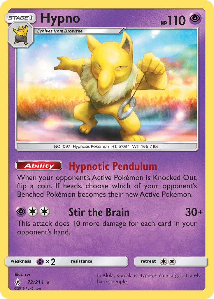 Hypno - Unbroken Bonds SET-72