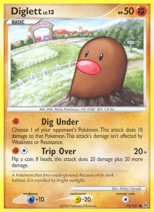 Diglett - Platinum SET-72