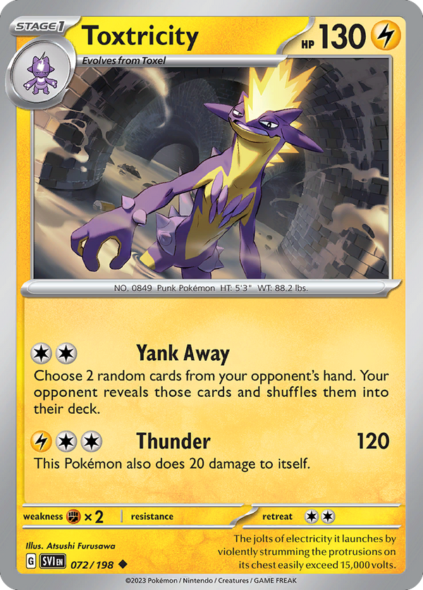 Toxtricity - Scarlet & Violet SET-72