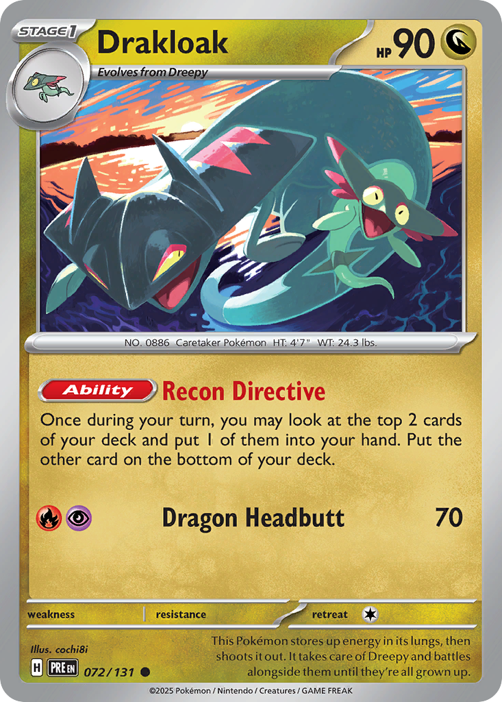 Drakloak - Prismatic Evolutions SET-72